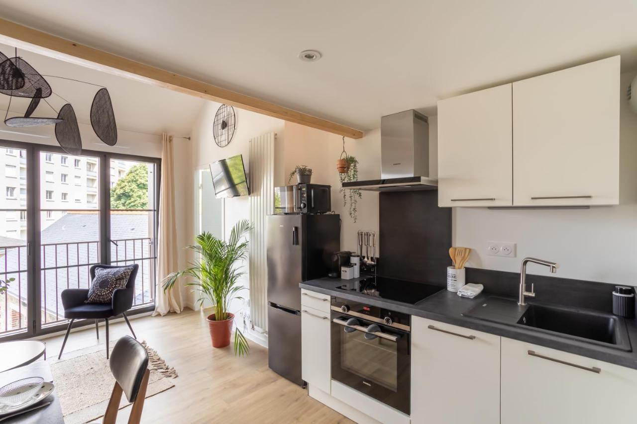 Le Saint Martin Bis - Bel Appartement Moderne Et Confortable Rennes Kültér fotó