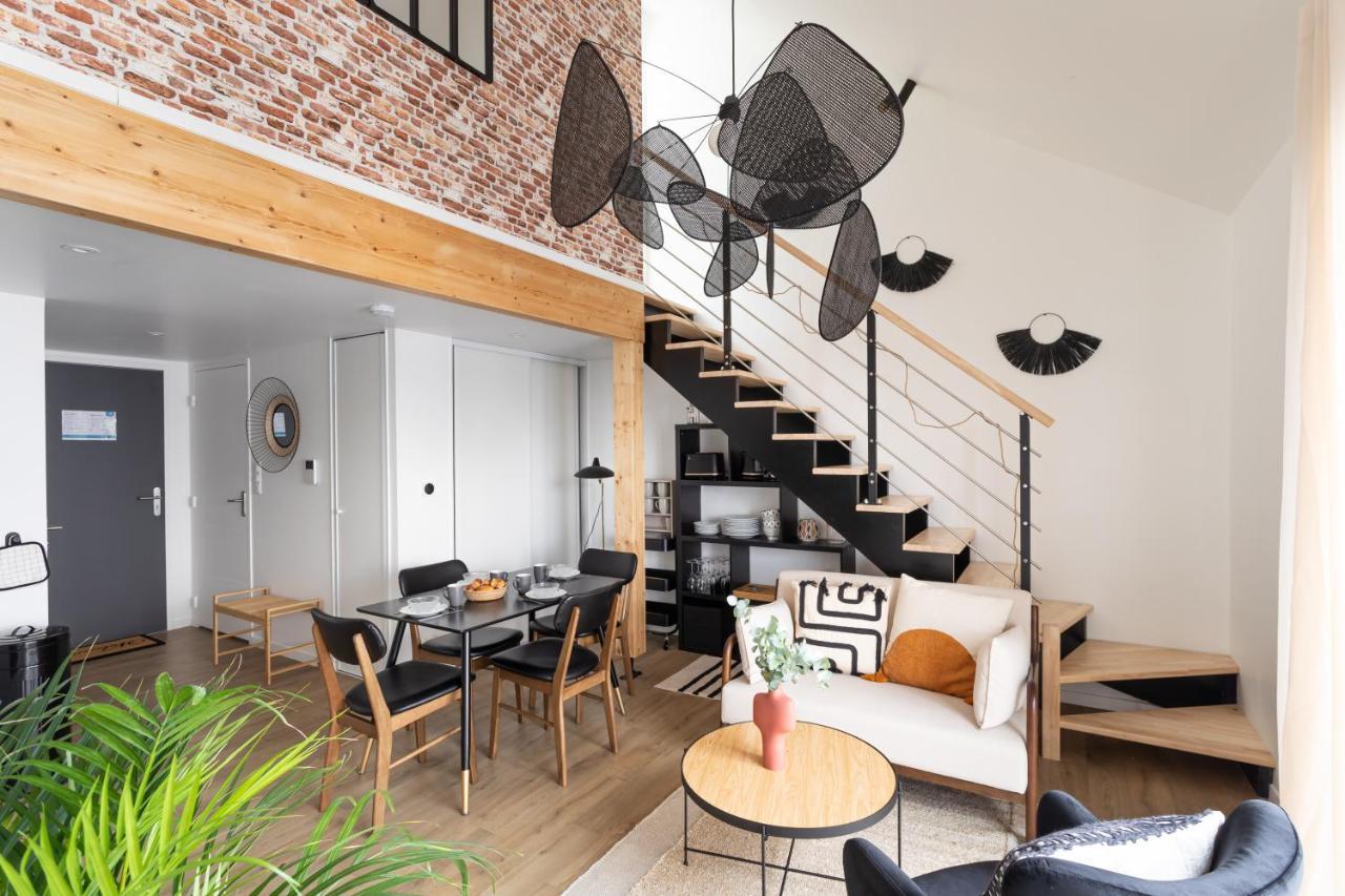 Le Saint Martin Bis - Bel Appartement Moderne Et Confortable Rennes Kültér fotó